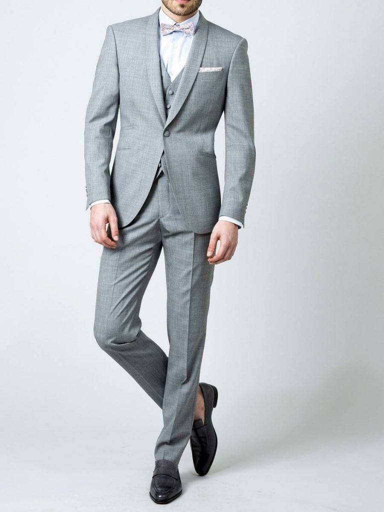 Barberini costume homme gris moderne prestige classe ferrari mariage chantal ferrari collection 2024 sciez haute savoie 74